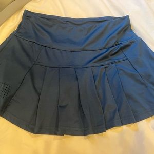 Tennis skirt with shorts attached.
